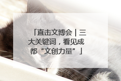 直击文博会｜三大关键词，看见成都“文创力量”