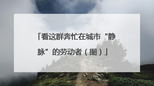 看这群奔忙在城市“静脉”的劳动者（图）
