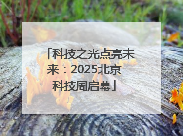 科技之光点亮未来：2025北京科技周启幕