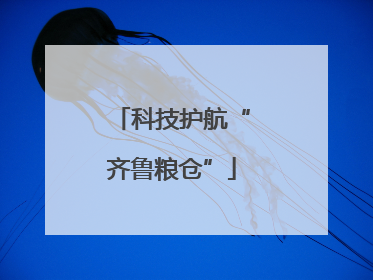 科技护航“齐鲁粮仓”