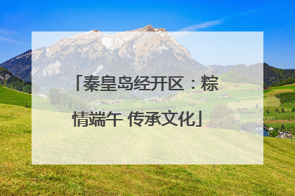 秦皇岛经开区：粽情端午 传承文化