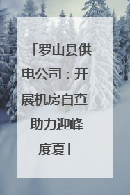 罗山县供电公司：开展机房自查 助力迎峰度夏