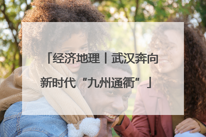 经济地理丨武汉奔向新时代“九州通衢”