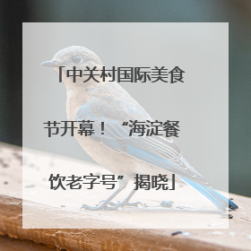 中关村国际美食节开幕！“海淀餐饮老字号”揭晓