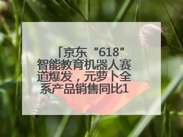 京东“618”智能教育机器人赛道爆发，元萝卜全系产品销售同比171%成黑马