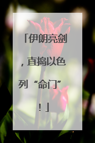 伊朗亮剑，直捣以色列“命门”！