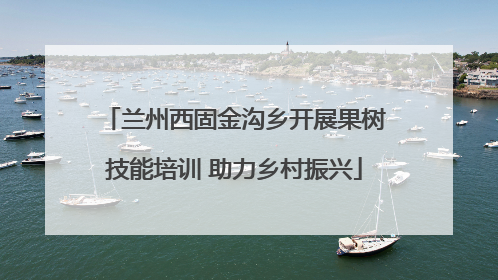 兰州西固金沟乡开展果树技能培训 助力乡村振兴