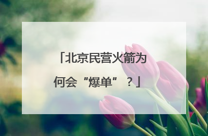 北京民营火箭为何会“爆单”？