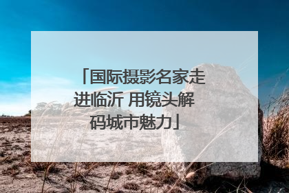 国际摄影名家走进临沂 用镜头解码城市魅力