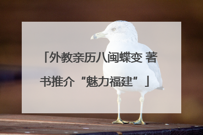 外教亲历八闽蝶变 著书推介“魅力福建”