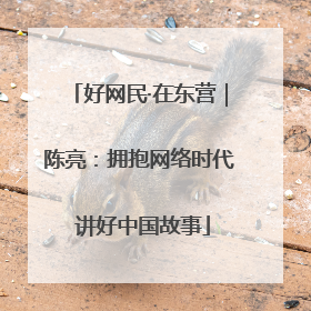 好网民·在东营｜陈亮：拥抱网络时代 讲好中国故事