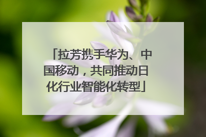 拉芳携手华为、中国移动，共同推动日化行业智能化转型