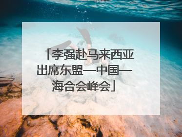 李强赴马来西亚出席东盟—中国—海合会峰会