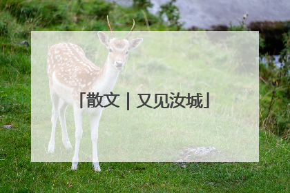 散文｜又见汝城