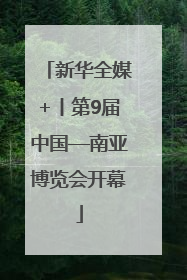 新华全媒+丨第9届中国—南亚博览会开幕