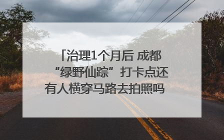 治理1个月后 成都“绿野仙踪”打卡点还有人横穿马路去拍照吗？｜民情瞭望