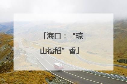 海口：“琼山福稻”香