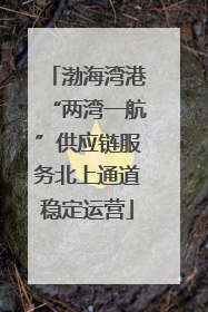 渤海湾港“两湾一航”供应链服务北上通道稳定运营