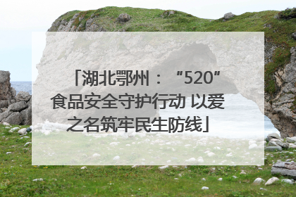 湖北鄂州：“520”食品安全守护行动 以爱之名筑牢民生防线