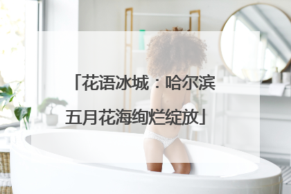 花语冰城：哈尔滨五月花海绚烂绽放