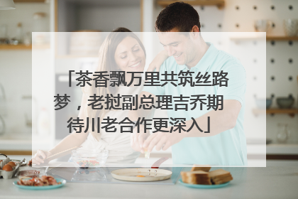 茶香飘万里共筑丝路梦，老挝副总理吉乔期待川老合作更深入