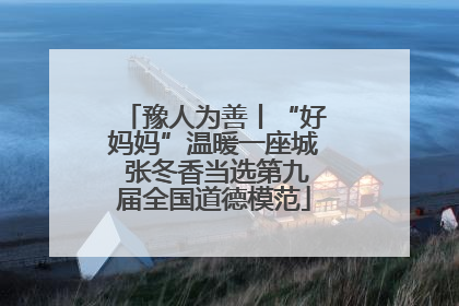 豫人为善丨“好妈妈”温暖一座城 张冬香当选第九届全国道德模范