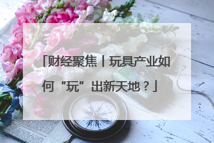 财经聚焦丨玩具产业如何“玩”出新天地？