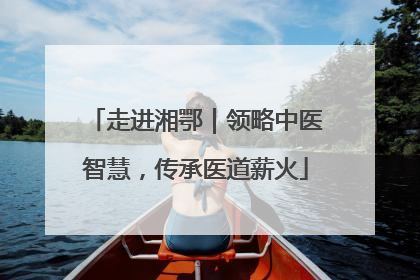走进湘鄂｜领略中医智慧，传承医道薪火