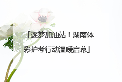 逐梦加油站！湖南体彩护考行动温暖启幕