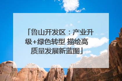 鲁山开发区：产业升级+绿色转型 描绘高质量发展新蓝图