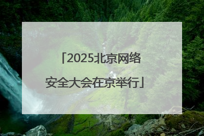 2025北京网络安全大会在京举行